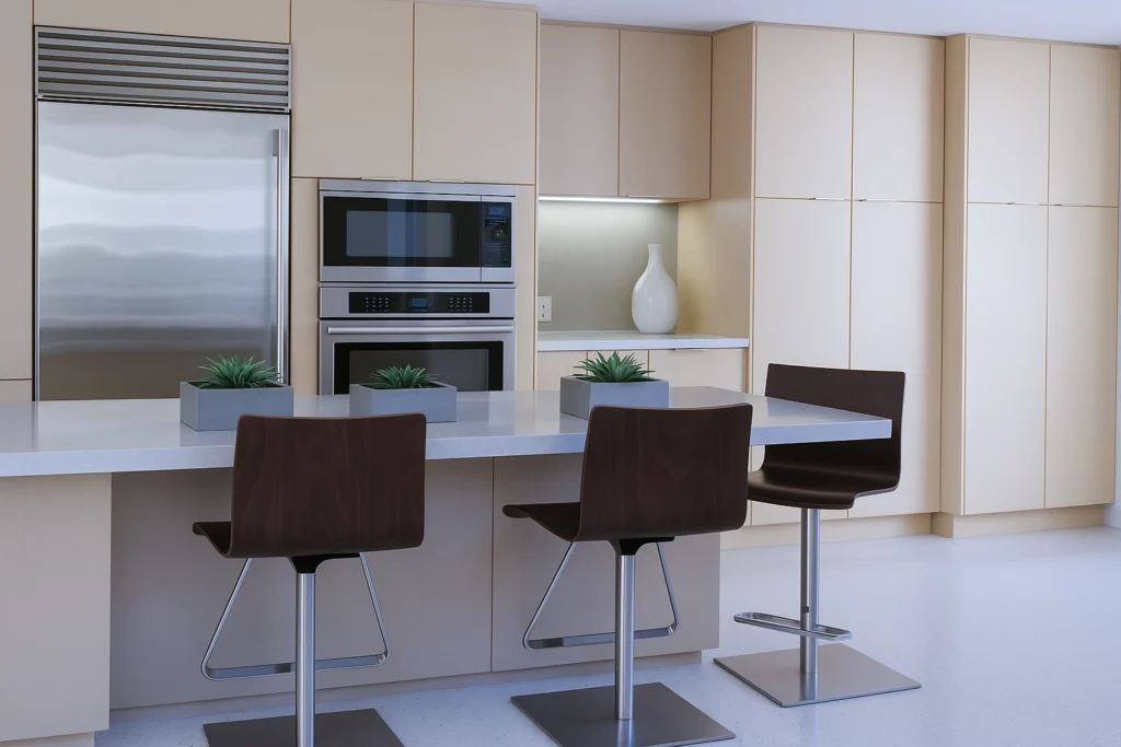 Cocina moderna reformada en Madrid